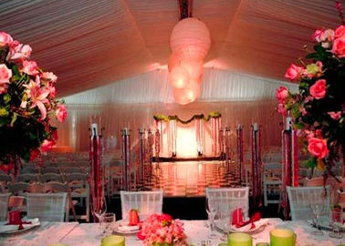 लक्जरी 25x60m तम्बू आउटडोर टेंट शादियों के लिए / सजावट के साथ घटनाओं