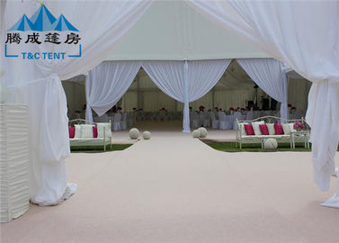 पीवीसी फैब्रिक / ऑक्सफ़ोर्ड / कैनवास डबल लेपित पीवीसी जलरोधक चंदवा तम्बू शादी के लिए
