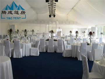 स्वनिर्धारित रंग पीवीसी दीवारों विस्तार बोल्ट तम्बू जलरोधक शादी, पार्टी, समारोह के लिए